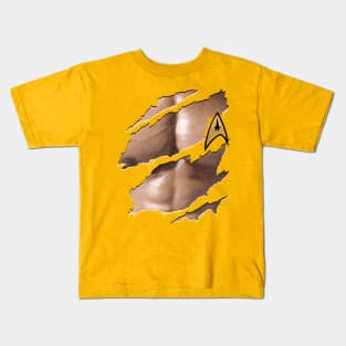 Torn Muscle Shirt - sci fi Kids T-Shirt